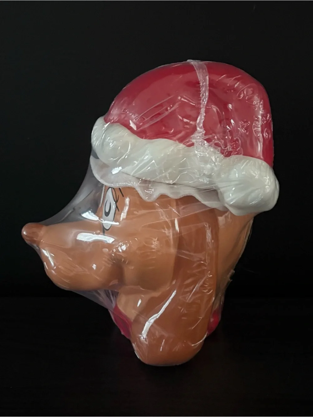 NEW Dr. Seuss The Grinch Max Dog Christmas Ceramic Cookie Candy Jar 8.5”